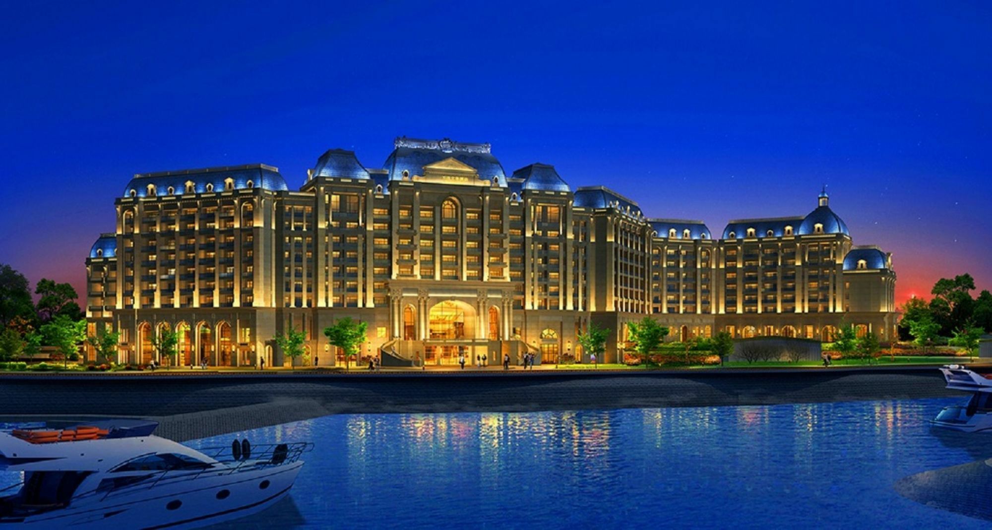 Wanda Vista Qingdao Movie Metropolis Exterior foto