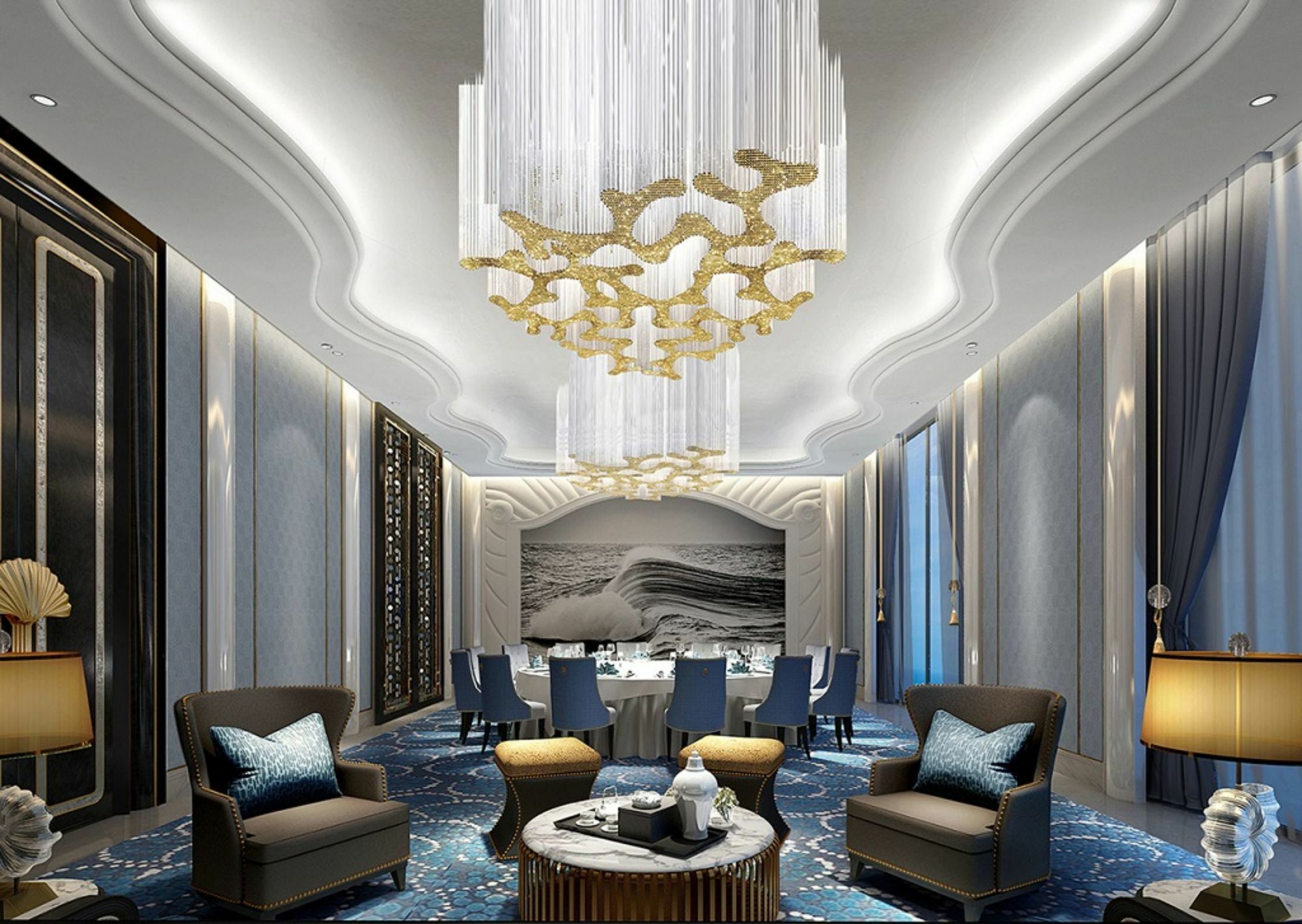 Wanda Vista Qingdao Movie Metropolis Exterior foto